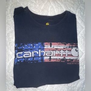 Medium Carhartt t-shirt - American flag design